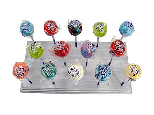 Cake Pops Sucker Lollipop Wooden Flat Display Holder Stand - holds 14 to 24