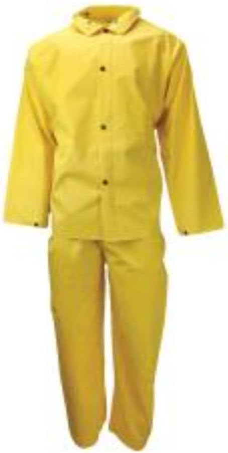 I36S Economy Rainsuit - Safety Yellow - Size 6X