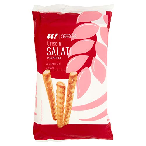 U! Confronta & Risparmia Grissini Salati in Superficie, 250g