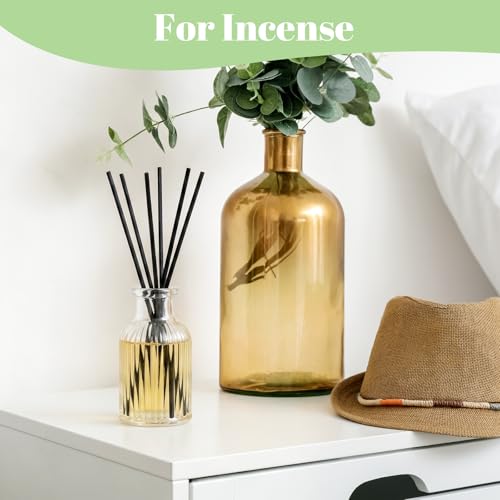 Jarrones de cristal mini pack de 6 piezas de 7,5cm para flores y decoración 6