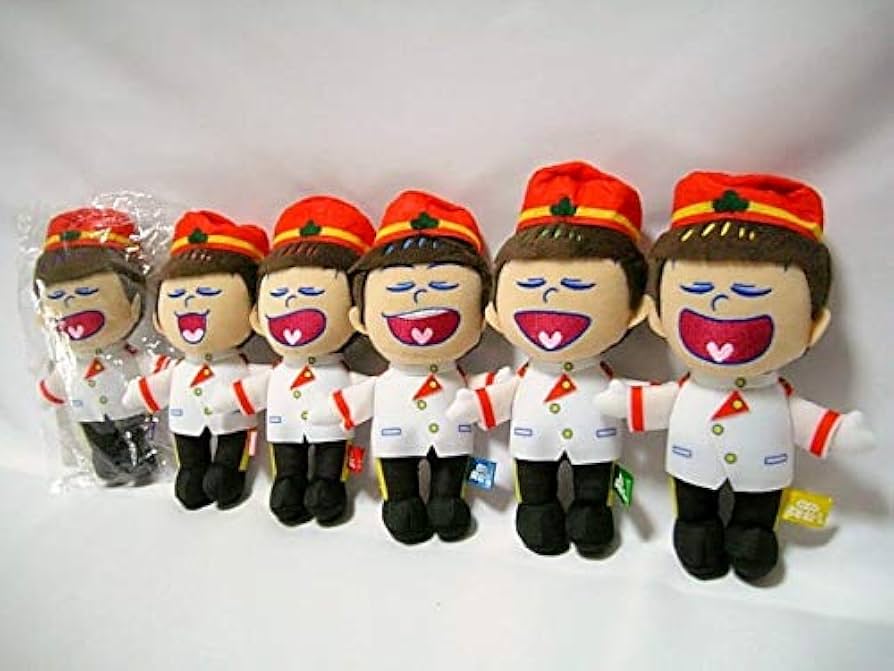 ◆全6種◆えいがのおそ松さん　赤松ホテルVer．　ぬいぐるみ　カラ松　など◆ Amazon.co.jp: 全6種セット えいがのおそ松さん 赤松ホテルVer