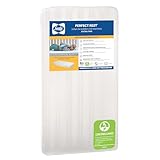 Sealy Baby Perfect Rest Waterproof Crib Mattress plus Toddler Bed Fit, Premium 150 Extra Firm Coils, Non Toxic, Airy Cushioning, GREENGUARD Gold Certified, Safety & Quality Tested, Made in USA, 52X28