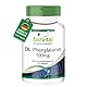 Fairvital | DL-Phenylalanin 500mg - 90 Tabletten - DLPA Tabletten - HOCHDOSIERT - VEGAN