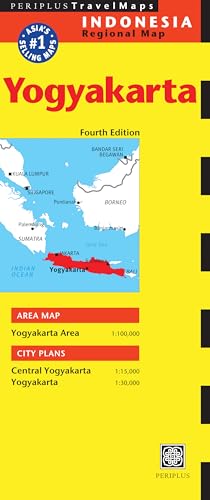 Yogyakarta Travel Map Fourth Edition (Periplus Travel Maps)