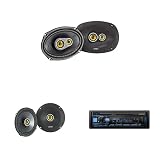Alpine UTE-63BT Bluetooth Receiver & Kicker CSC 6.5", 6x9 Speakers