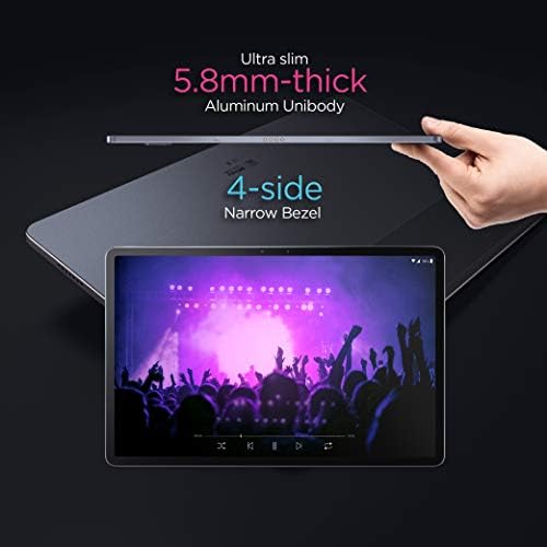 Lenovo Tab P11 Pro 11.5 Inch 2K OLED Tablet (Octa-Core 2.2 GHz, 6 GB RAM, 128 GB Storage, Android 10)  Slate Grey - with Keyboard Pack and Precision Pen