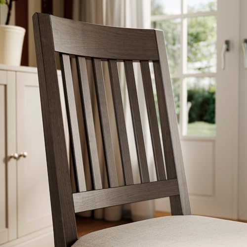 Chaise NÄSINGE marron et beige pour vos repas en famille
