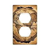 Occasion : ce motif de plaque murale imprimé carte du monde antique est HD, coloré, ne se décolore pas, convient pour la chambre, la salle de bain, le salon, la cuisine, le bureau. La taille standard est facile à installer sur la grille murale, couvrant plus d'imperfections murales, ce qui les rend faciles à décorer n'importe quelle prise standard