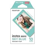 Instax mini Blue asegura colores vibrantes y tonos de piel naturales