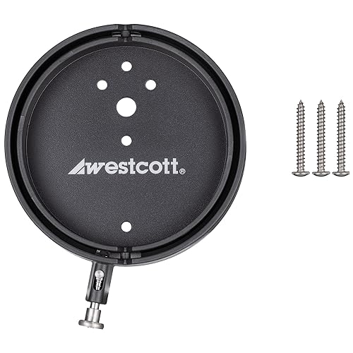 Image of Westcott Float Wall Mount Speedring by Lindsay Adler - Store and Organize Softboxes, Light Modifiers, and Reflectors in Photo Studios (Elinchrom)