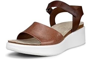 The ecco Flowt Wedge Cork Sandals