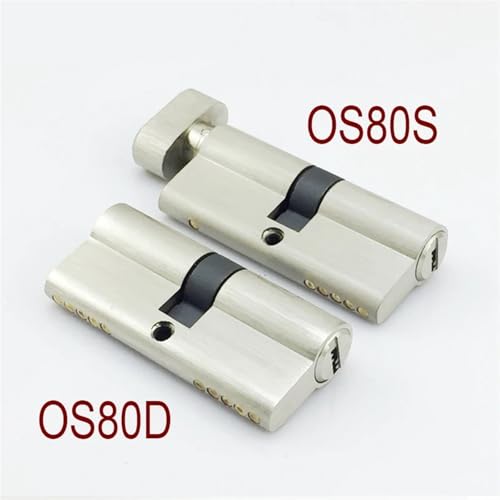 Serrure de porte en laiton à double ouverture Rarelock OS80D de haute sécurité