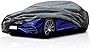 5 Layer Full Coverage Semi Custom Fit Car Cover for Cadillac CT5-V 2020-2023 Sedan 4-Door / All Weather Protection Windproof Snow-Proof Dust-Proof Scratch Resistant Full Coverage