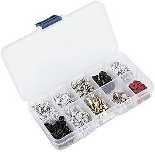 Lelestar Computer Screws Kit for Motherboard PC Case Fan CD-ROM Hard Disk Notebook 228pcs