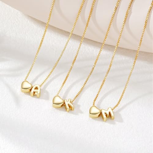 Turandoss Heart Initial Necklaces - image 9