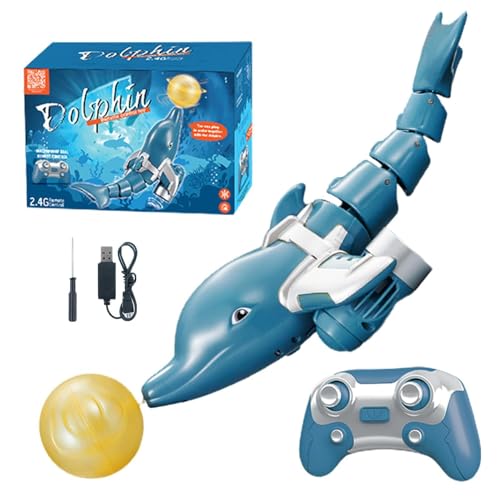 Dauphin télécommandé et animal nageur robotique hydrodynamique