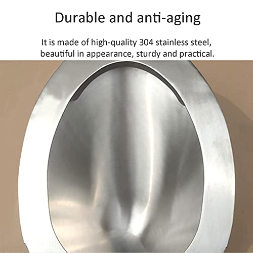 Stainless Steel Men's Urinals, Household Wall-Mounted Vertical Toilets, Commercial Small Drainage Toilets, Used in Homes, Hotels, Schools, and Public Bars
