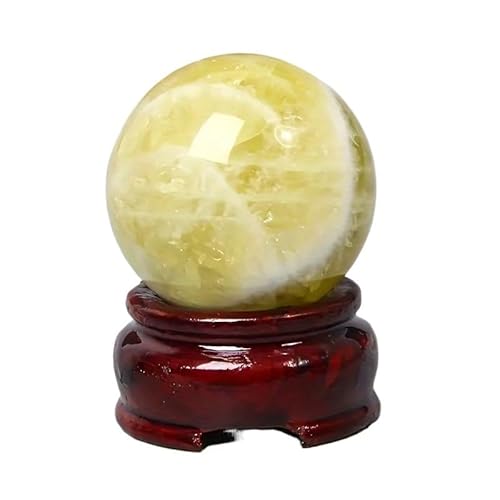 1pc 5-6CM topaz ball quartz crystal ball hand-polished topaz ball crystal divination ball gift