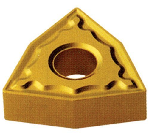 Cobra Carbide 41944 Solid Carbide Turning Insert, CM14 Grade, Multilayer Coated, WNMG Style