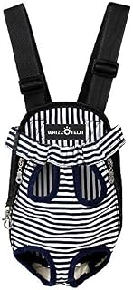 Whizzotech Pet Carrier Backpack, Stripe, Small