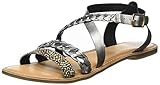 Produkttyp: Sandalen Obermaterial: Leder Innenmaterial: Leder Verschlussart: Ein Riemen / Schnalle Absatztyp: Flacher Absatz Zehenart: Offene Zehe Absatzhöhe: Ferse