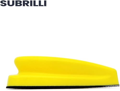 Miniatura 5 de Bloque de lijado de gancho y bucle para detalles de mano, paquete de 2 unidades para papel de lija de ratón, decoración del hogar, trabajo de