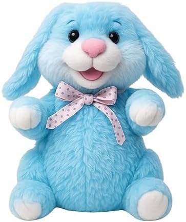 Dancing Rabbit Musical Singing Plush Soft Toy | Interactive Bunny Stuffed Animal with Music & Movable Ears | Ultra-Soft Huggable Cuddly Doll | Kids Boys Girls Gift, Nursery Decor & Baby Toy