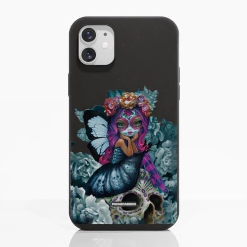 Coque iPhone 11 Jasmine Becket-Griffith noire coque de protection ergonomique