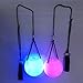 Produktbild Wide.ling Nachtleuchtender Poi LED mehrfarbigen Leuchtpoi Langsam Fading Multicolour Leuchtpoi Luminous Pois Led.