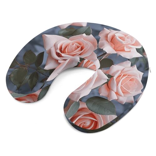 Almohada en U espuma viscoelástica 30 cm cómoda viaje miniatura 6