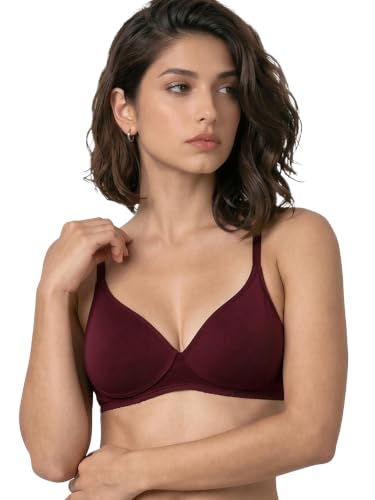 Image of Enamor Women Cotton Padded Non Wired Bra