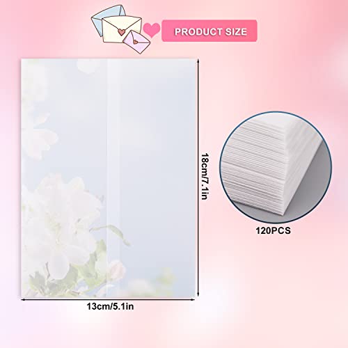 120Pcs Vellum Paper For Invitations, 5X7Inch Pre-Folded Translucent Vellum Jacket Vellum Wrap Jackets For Wedding Invitations Baby Shower Birthday Invitations #TOP1