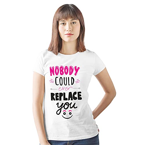 Image of Hangout Hub | Couple Tshirts | Nobody Could Replace You | Set of 2