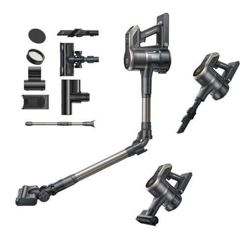 Mova S2 Aspirapolvere Senza Fili, 36000PA Potenza di Aspirazione, Massima di 81 Minuti, Filtrazione al 99,9%, Spazzola Anti-groviglio, Silenzioso, Ideale per Tappeti, Pavimenti Duri, Peli,164W Mova S2 Aspirapolvere Senza Fili, 36000PA Potenza di Aspirazione, Massima di 81 Minuti, Filtrazione al 99,9%, Spazzola Anti-groviglio, Silenzioso, Ideale per Tappeti, Pavimenti Duri, Peli,164W