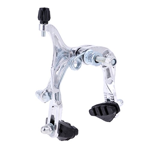 YIJU 2Pcs Road Bike Bicicleta Frente Traseira Traseira Tração Pinça C Freio para BMX