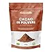 Kakao Pulver Bio 400 g. Organic Cacao Powder. Natürlich, Rein aus de Roh Kakaobohnen. Produziert in Peru aus der Theobroma Cocoa Pflanze. Magnesium- und Phosphor-Quelle. NaturaleBio