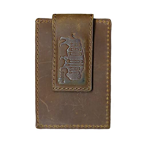 Western Trenditions Llc Red Dirt Hat Co.Brindle Card Case with Magnetic Clip2