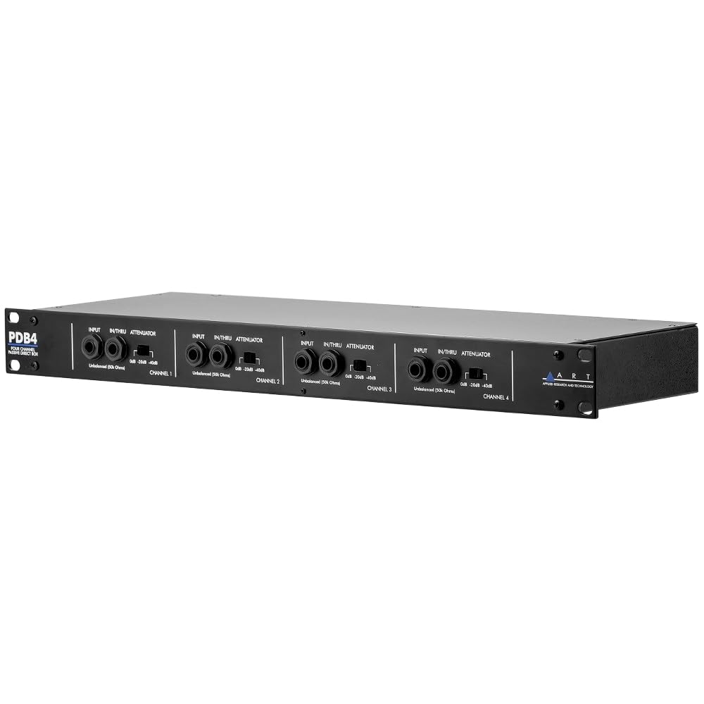 Amazon.com: ART PDB4 Four Channel Passive Direct Box : Musical