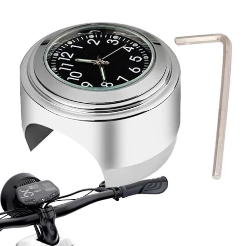 Horloge de Guidon de Moto | Montre de Guidon de Motocross – Montre à Cadran pour vélo, Motocross, Moto, Yachts