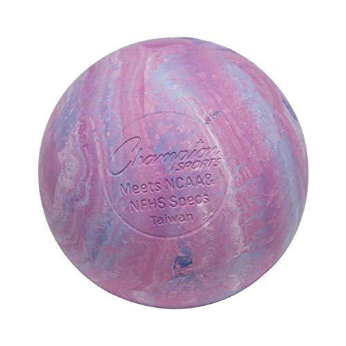 Champion Sports Balles de Crosse colorées Taille Officielle pour des matchs dans Les écoles Professionnelles, Les universités et Les écoles primaires - certifications NCAA, NFHS, Multicolore, 1 Ball Cover