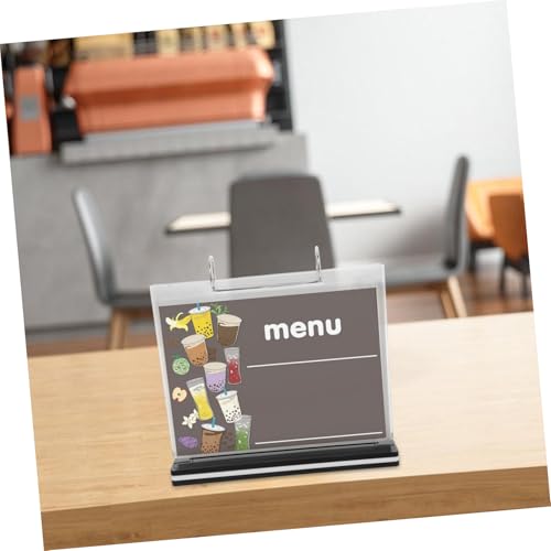 Présentoir de menu horizontal PLAFOPE et support de bureau pour restaurant - 3