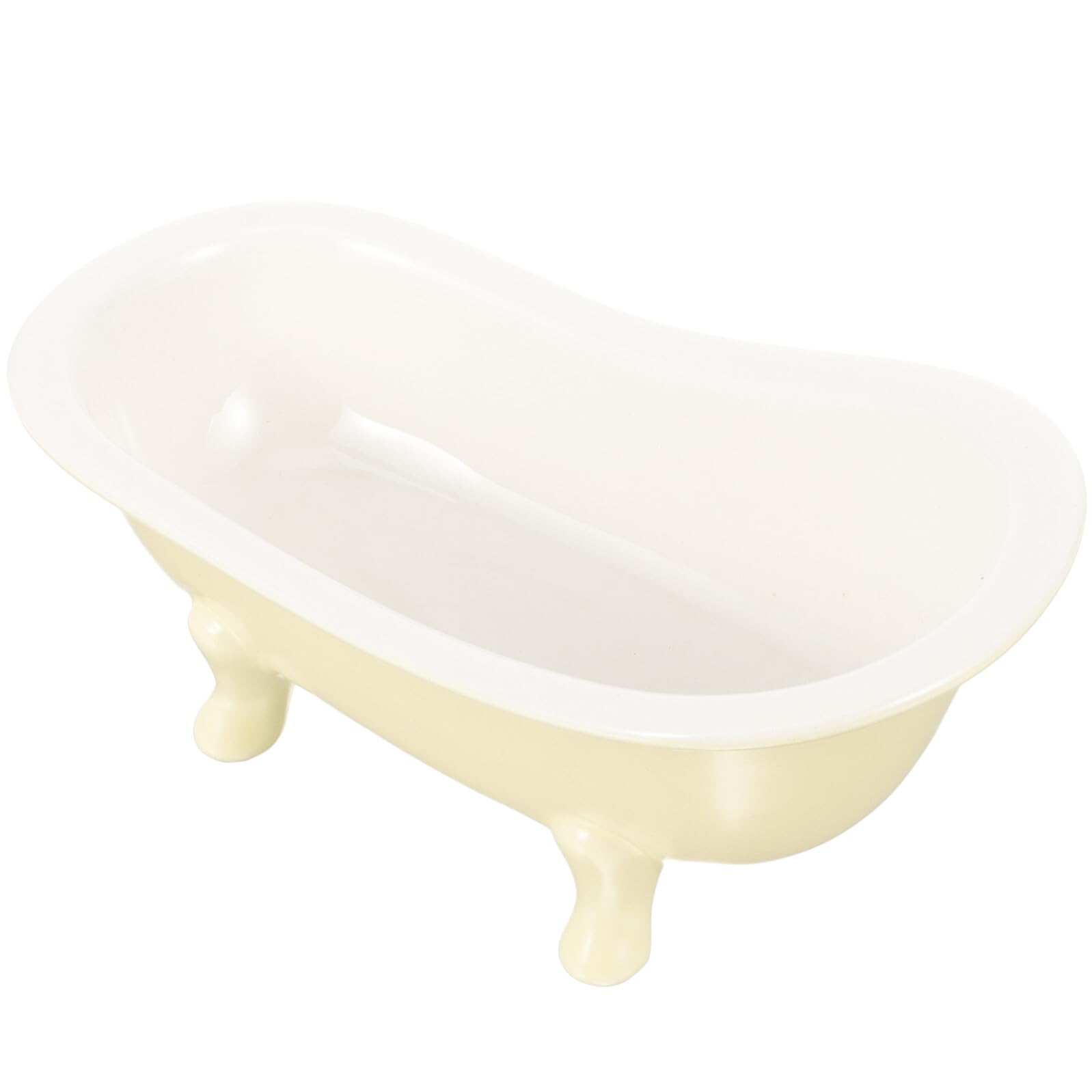 Pot de fleurs balcon et jardin DOITOOL en céramique jaune pour une decoration d'interieur