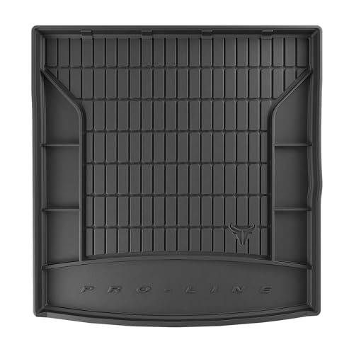 FROGUM ProLine 3D Tapis de Coffre Voiture Bac de Coffre Exclusif en Caoutchouc pour Volkswagen ID.7 Depuis 2023 I Organisateur Pratique | Les Bords Plus Hauts