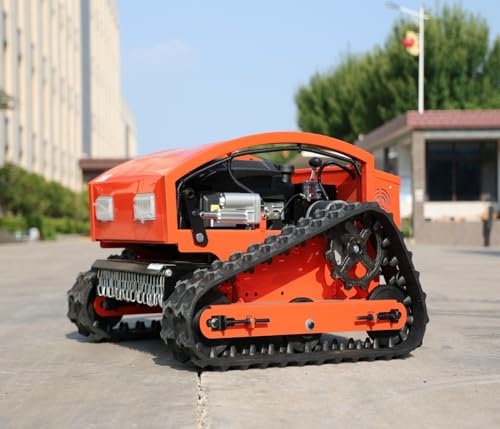 Cortacésped Trincia Cingolado teledirigido con motor Rato 200cc 7.0 CV