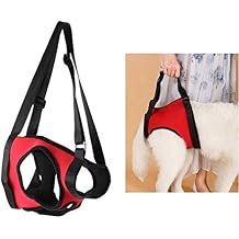 Dog Support Harness, Pet Walking Aid Lifting Pulling Vest Sling Support Rehabilitation for Old & Injured DogsL-Rear