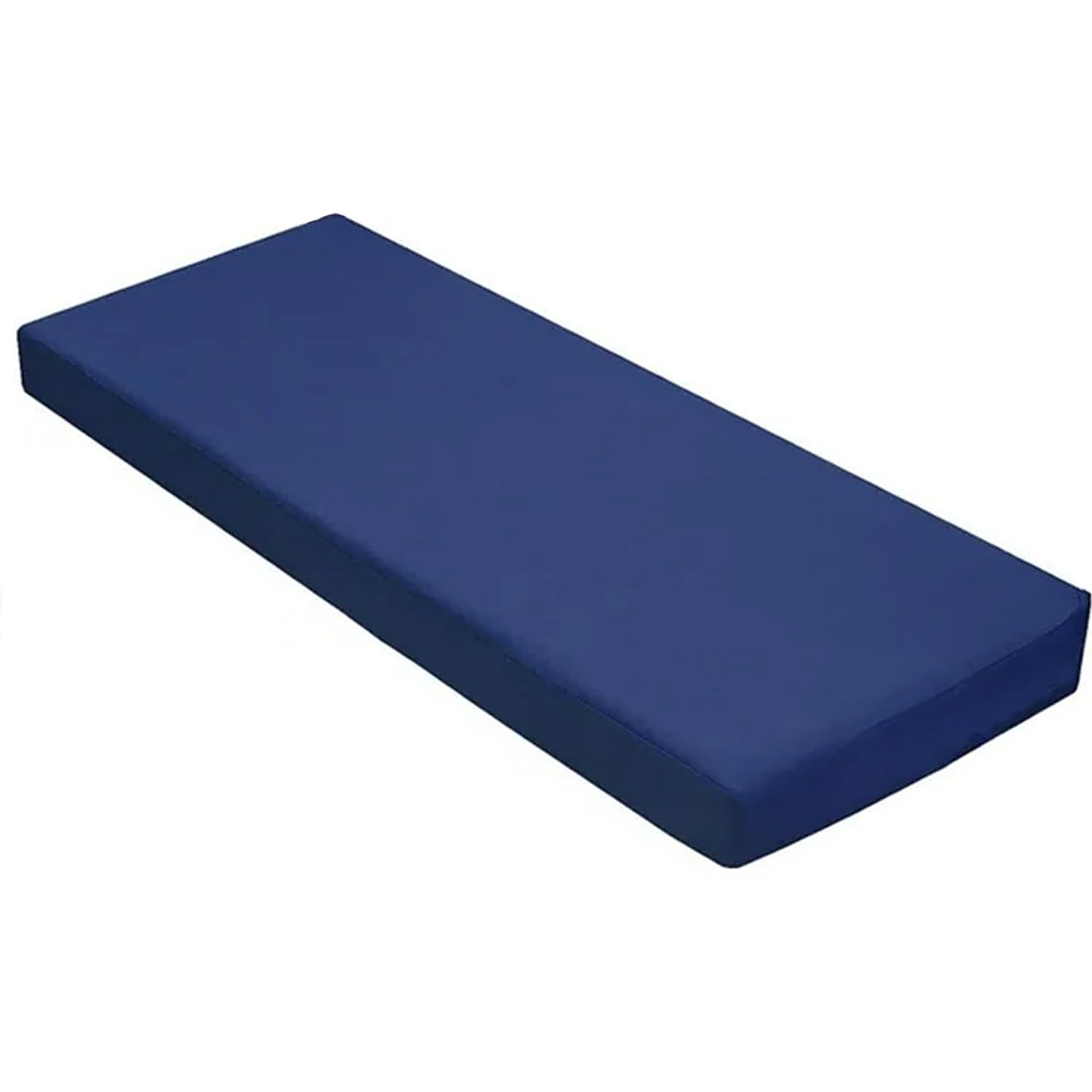 Brillars Water Resistant 3 Seater Garden Living Furniture Home Bench Seat Sun Lounger Patio Chair Cushion Indoor & Outdoor (Blue, 140x45x5cm / 55x18x2) — image 1