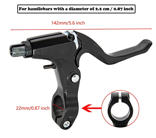 Haofang Bike Brakes Calipers Set, Fits Children Bike,Brakes' Arch Is Approx 65-80Mm, Long-Reach Rear & Front C Caliper Brake Set Fits Children Bike C Shape Brake #TOP3