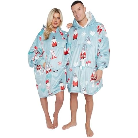 GC GAVENO CAVAILIA Oversized Xmas Blanket Hoodie Cover