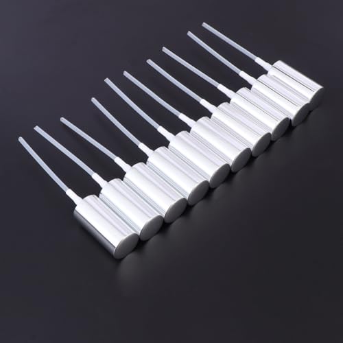 Boquillas de repuesto de aluminio electroquímico duraderas, pack de 10 piezas de alta calidad 8