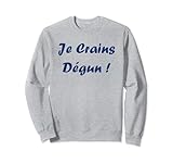 Humour Je crains dégun. Cadeau expression du sud. Idée originale pour amis qui parle le sud et ces expressions drôles.